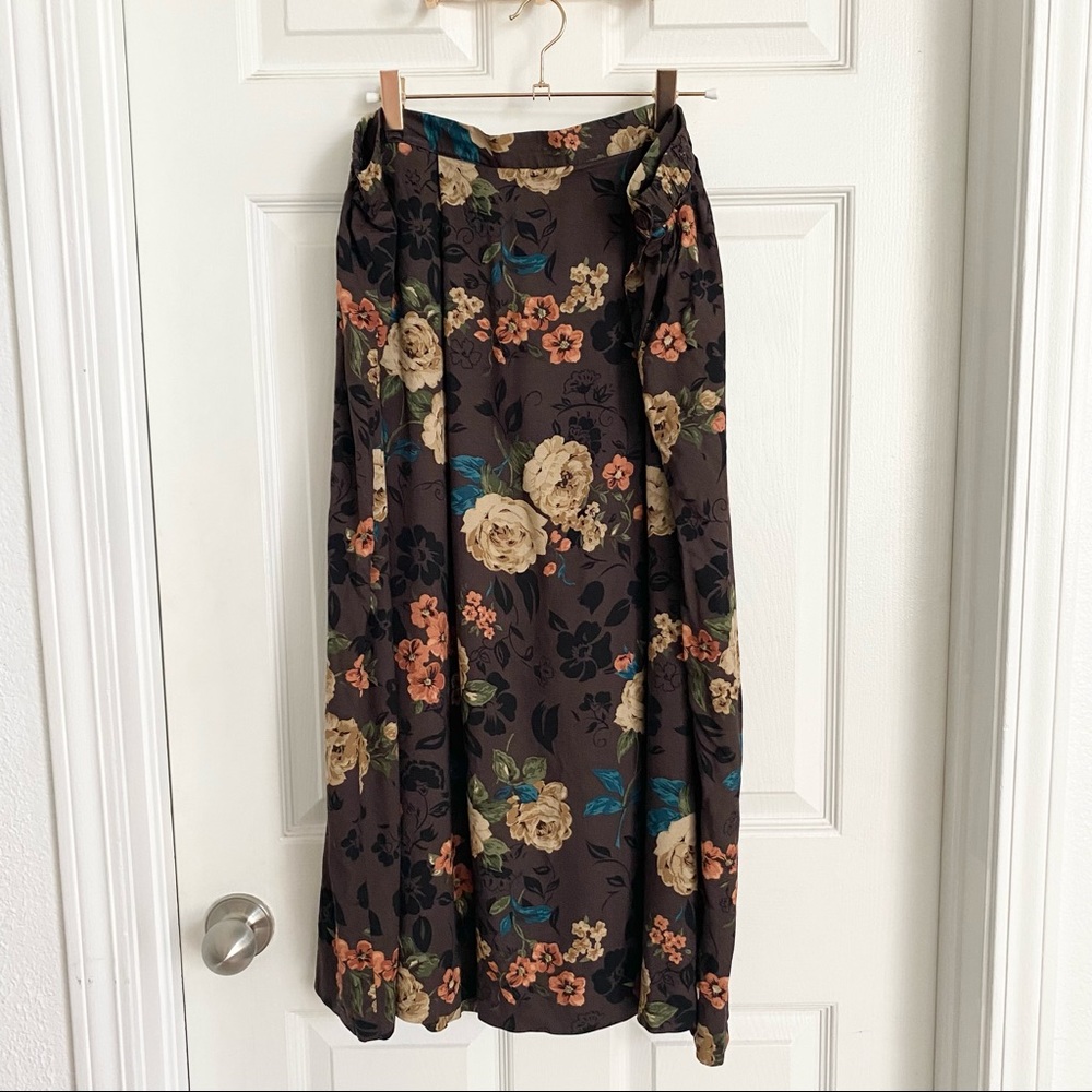 Worthington vintage floral skirt